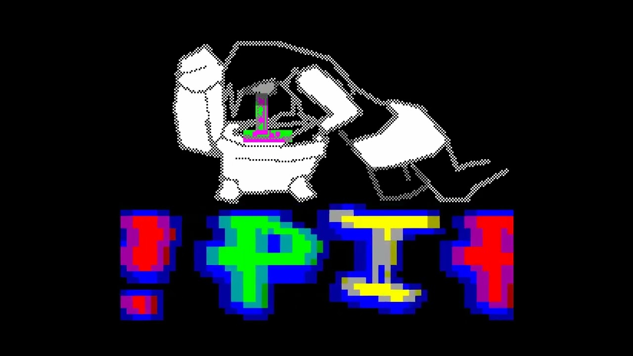 ZX Spectrum 128k - Reconstruction Chaos  Demo 2010