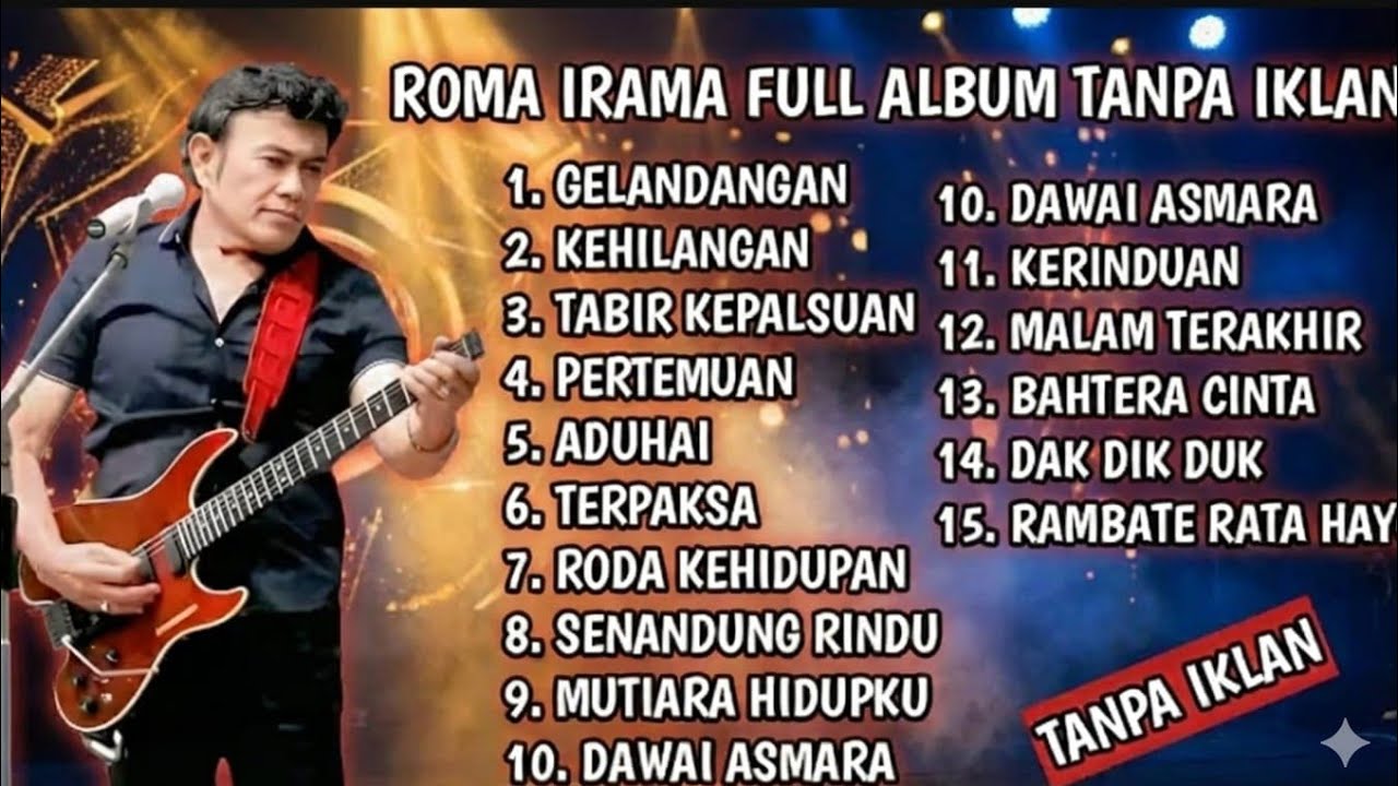 RHOMA IRAMA FULL ALBUM PALING DICARI, PALING LARIS, Tanpa Iklan