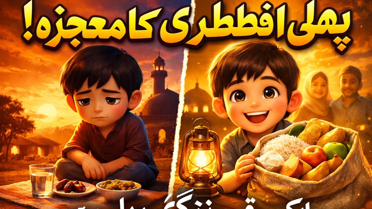 Pehli Iftari Ka Mojza | Ramzan Ki Emotional Islamic Story | Urdu Moral Kahani