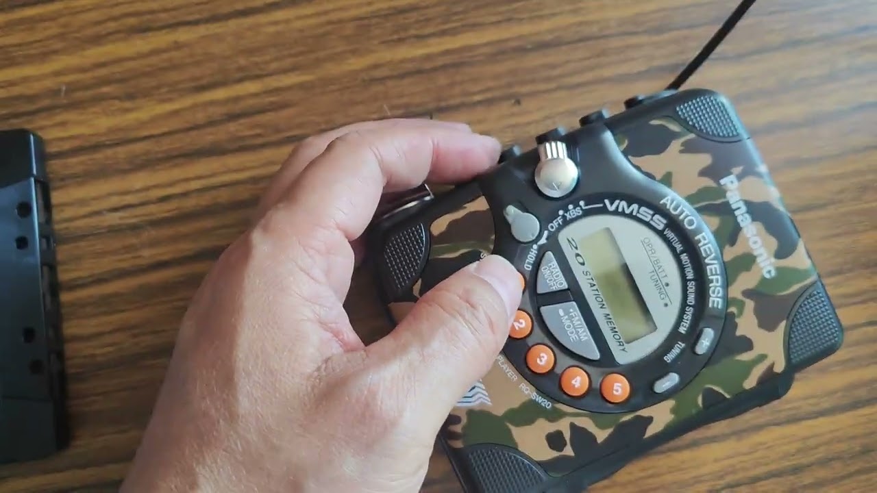 Panasonic RQ-SW20Cassette player