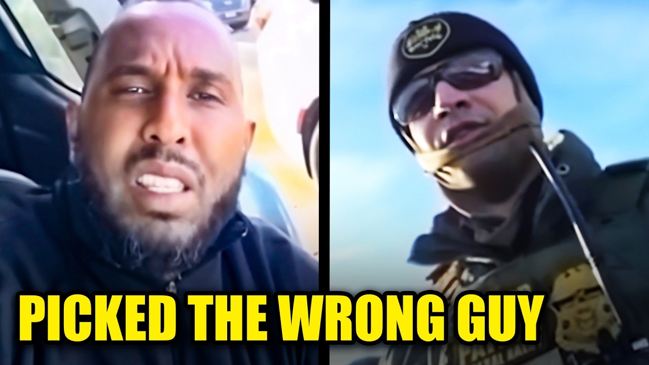 ICE Agents VISIBLY RATTLED As Driver Refuses To Be Intimidated