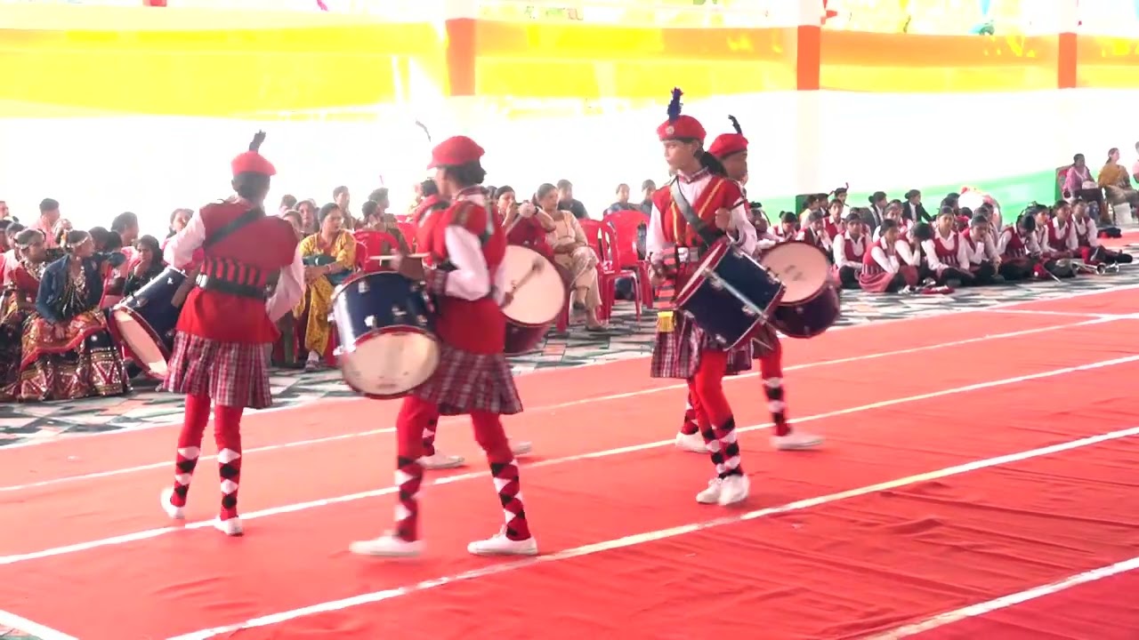 Girls Pipe Band Winner PM Shri Kendriya Vidyalaya Sector-24 Noida
