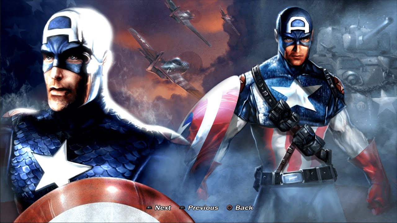 Marvel Ultimate Alliance (1080p60 HD | PS4 Pro) Comic Mission | Captain America | Gold