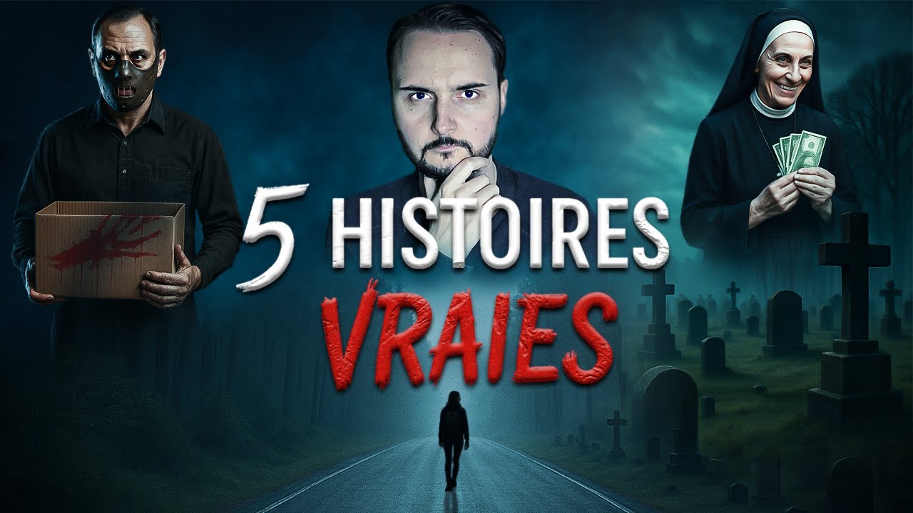 1H20 D’HORREUR VRAIE : 5 histoires qui vont vous hanter (Le vrai Hannibal, La Nonne tueuse…)