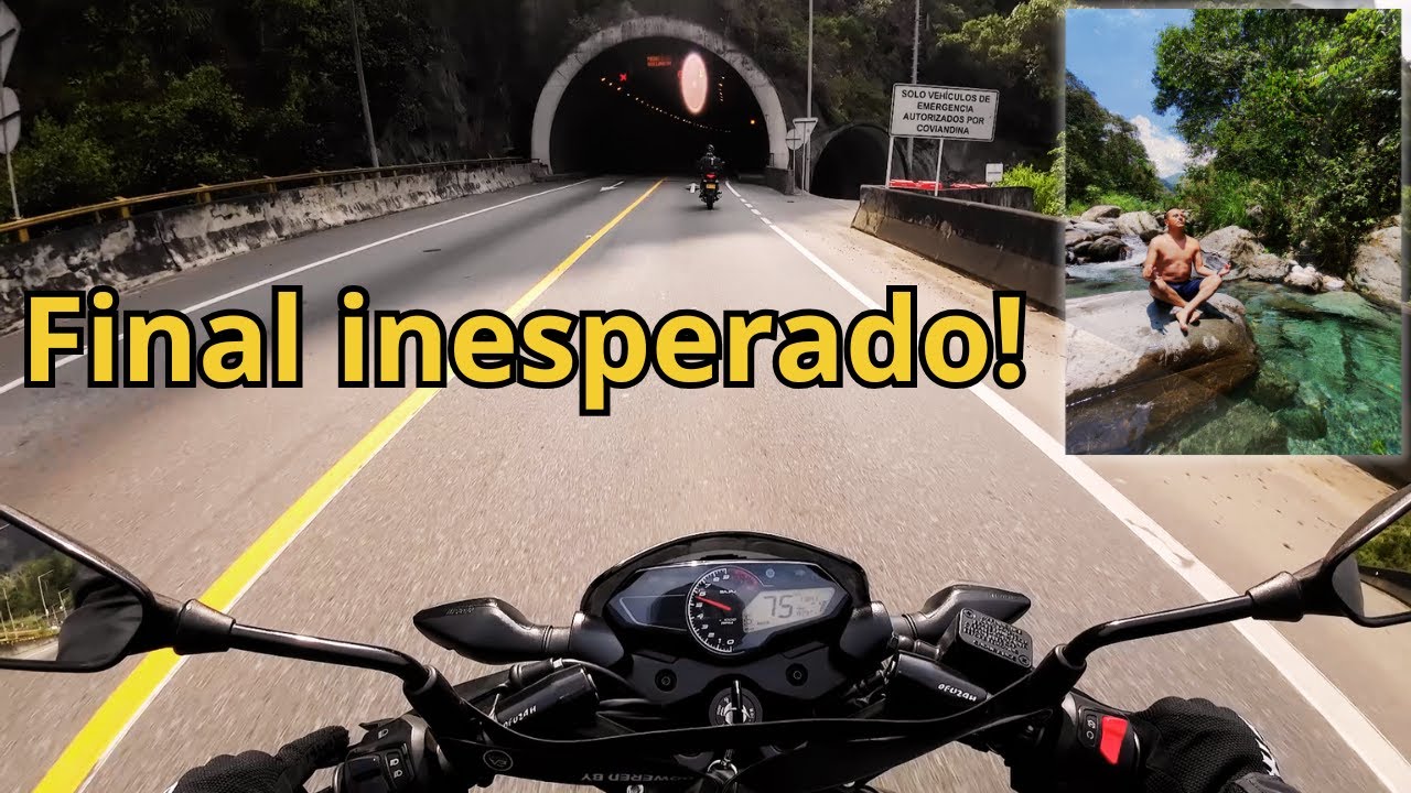 Nos fuimos a un PARAÍSO NATURAL en moto… ¡con un giro inesperado! 🏍️⚡