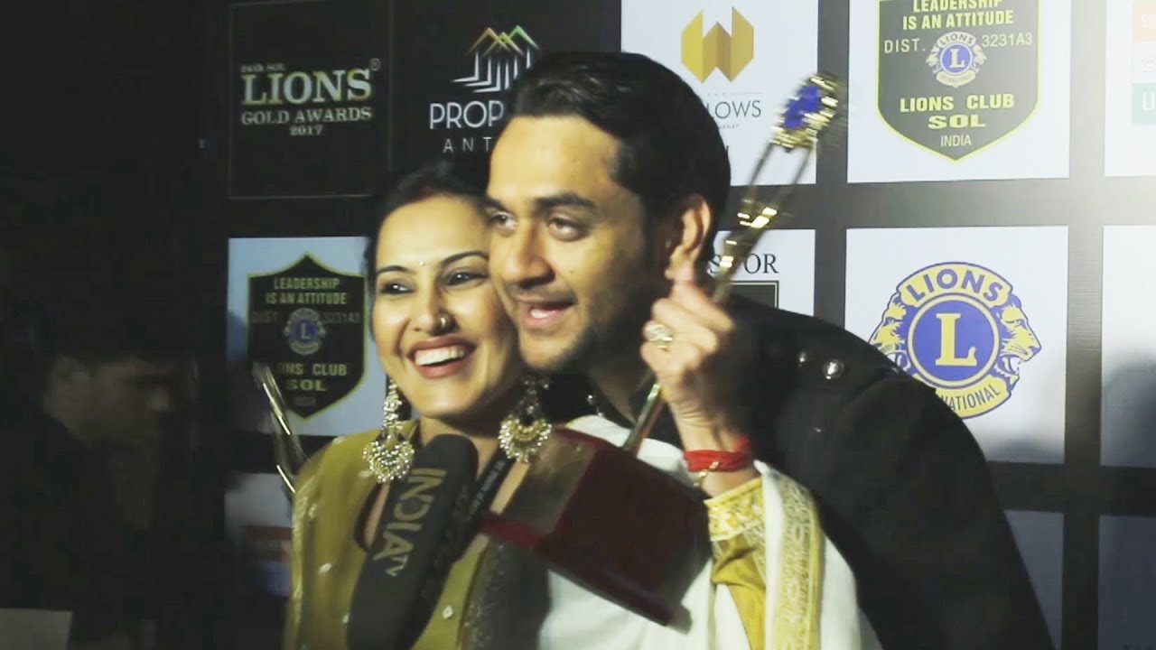 Vikas Gupta And Kamya Punjabi GETS Lion Gold Award 2018