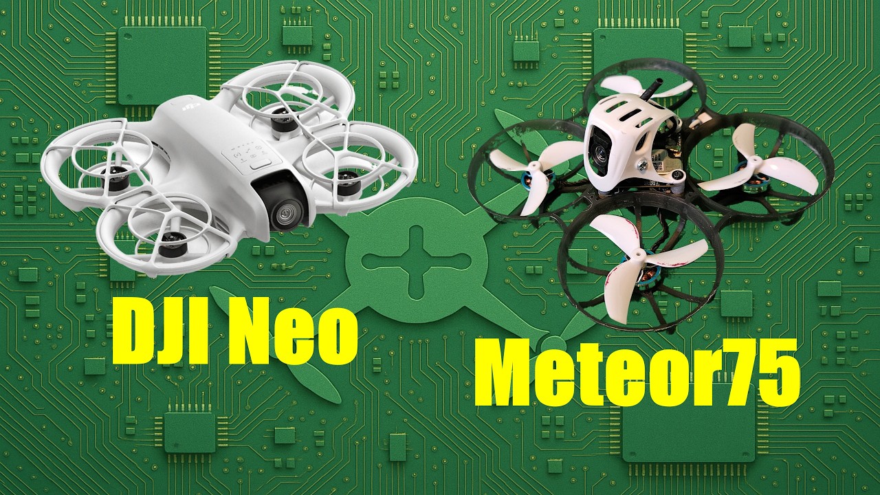 DJI Neo vs Meteor75 O4 – Big Brain Drone Decisions