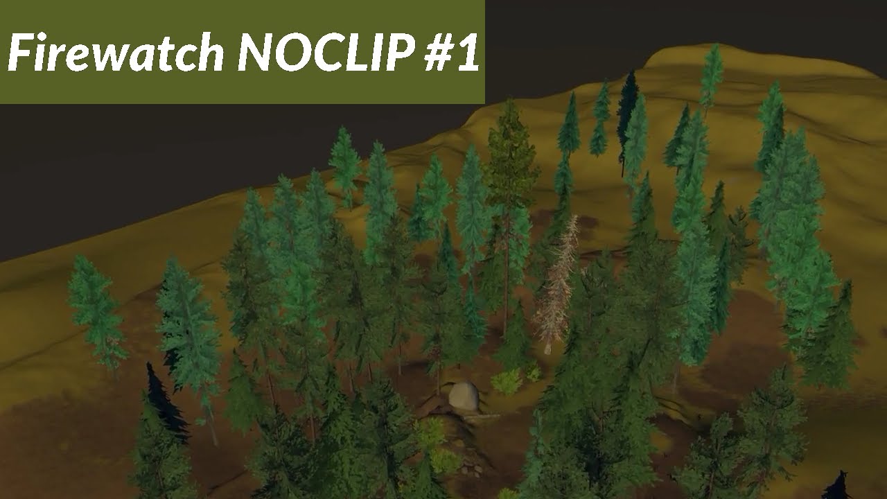 Firewatch NOCLIP #1 - Misterious figure