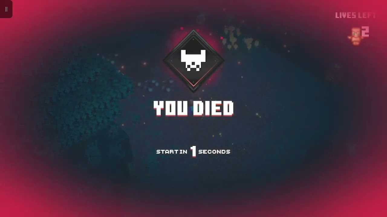Playing Minecraft Dungeons
