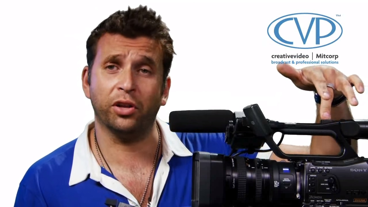 Sony HVR-Z7E professional HDV camcorder. Available at cvp.com
