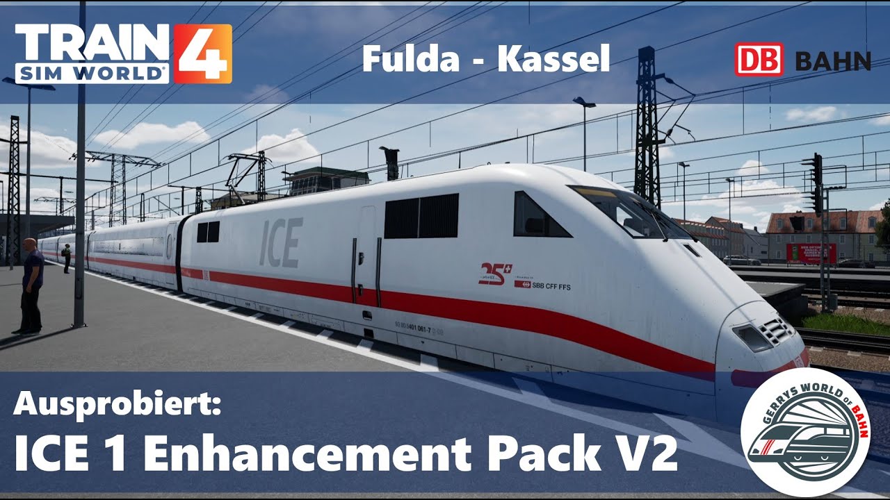 Ausprobiert: ICE 1 Enhancement Pack V2 | TSW 4 | Fulda - Kassel | BR 401 GTO