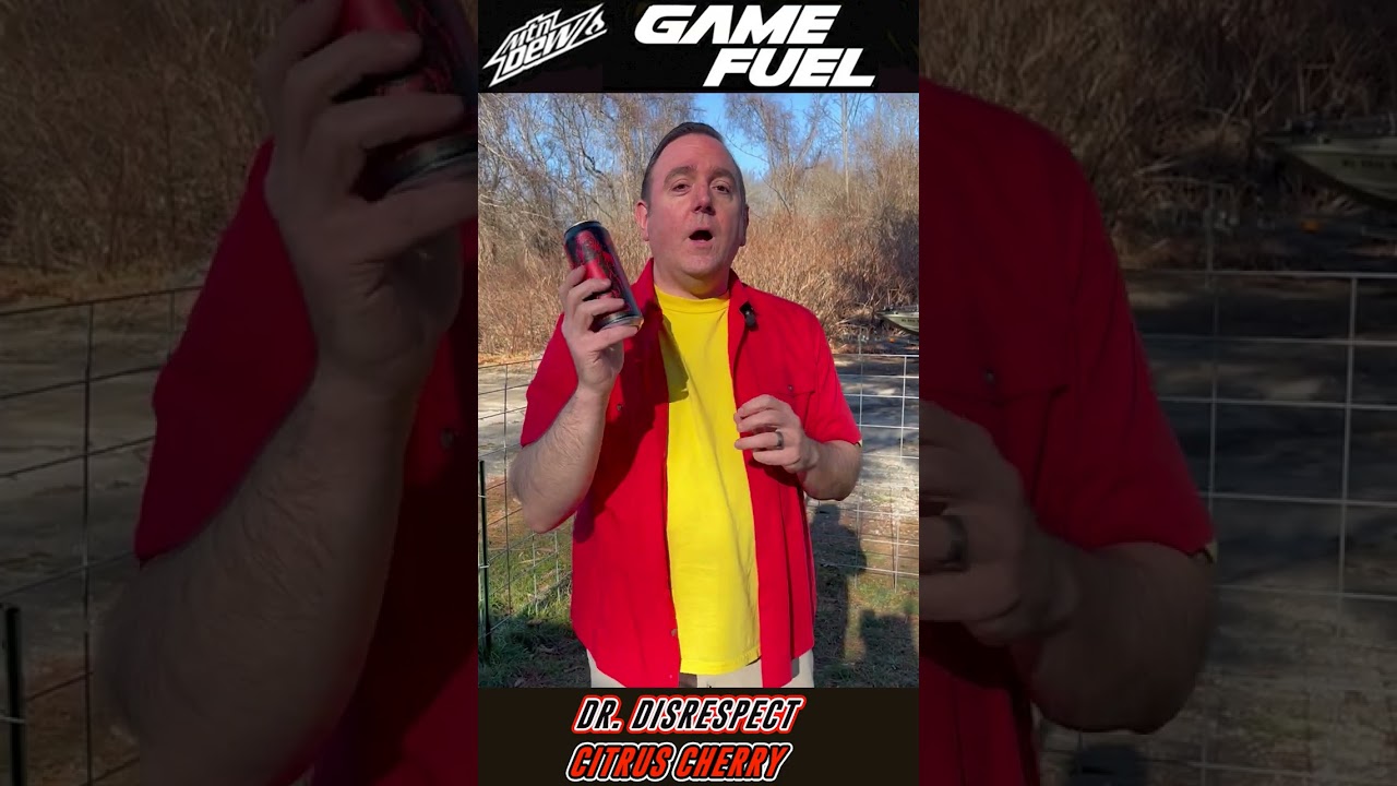 Game Fuel Dr Disrespect Energy Drink #shorts #GameFuel #drdisrespect