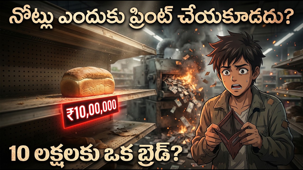 Why Governments Borrow Money Instead of Printing It? 🖨️ Inflation Dark Truth | Explained in Telugu