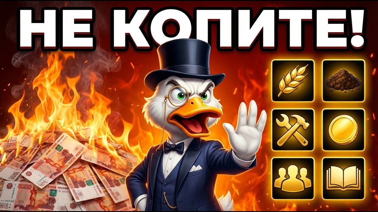 НЕ КОПИТЕ деньги! 6 вещей, которые спасут вас, когда рубль РУХНЕТ