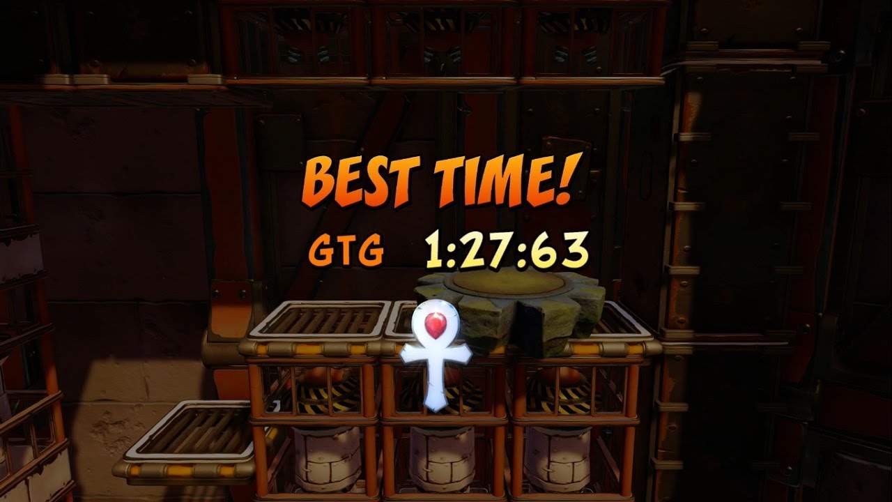 Crash Bandicoot - N. Sane Trilogy - Platinum Time Trial #16: Heavy Machinery - 1:27:63