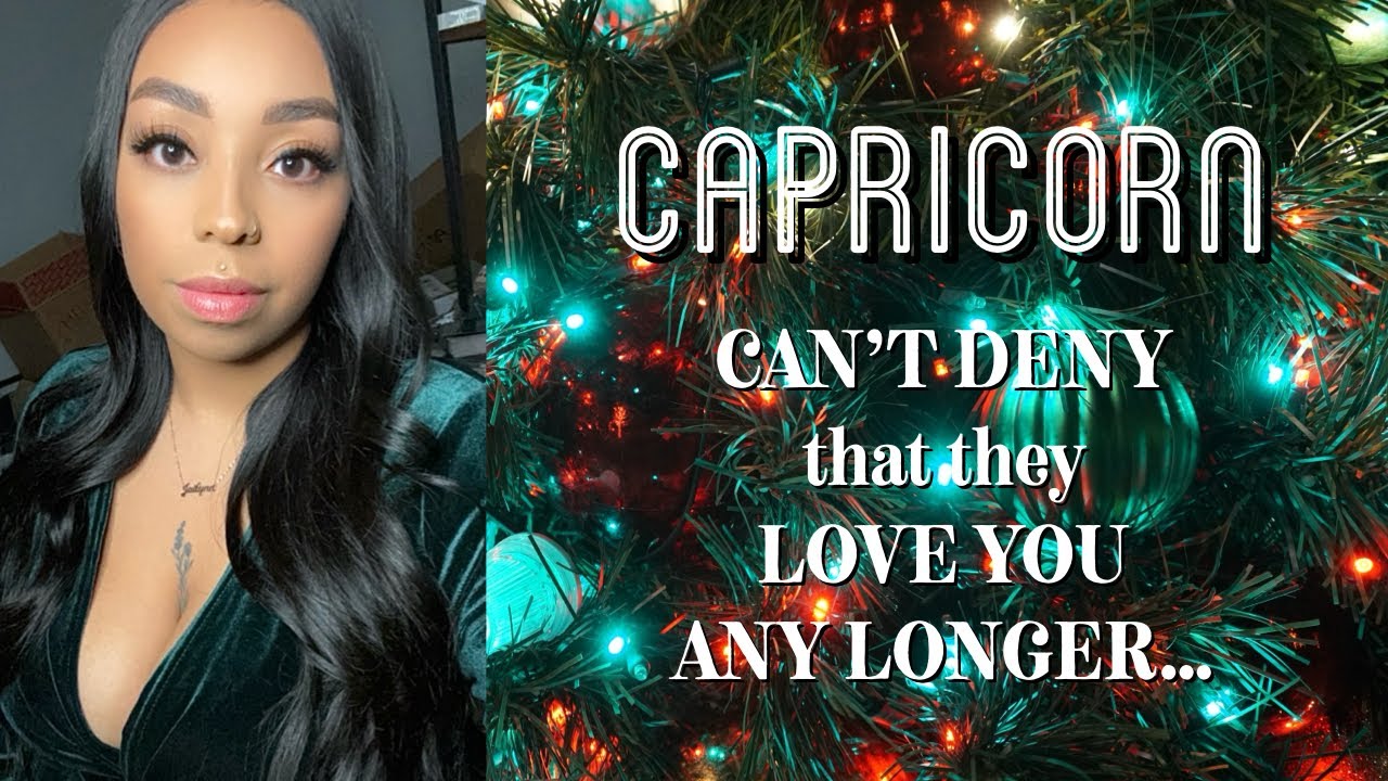 CAPRICORN ♑️ CAN’T DENY that they LOVE YOU ANY LONGER 💓 OBSTACLES to overcome…☣️
