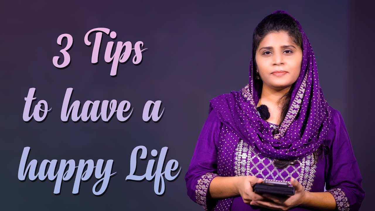 3 Tips To Have a Happy Life| Paraloka Manna | Sis Heaven Joy | Ps Enosh Kumar | Bethel Church |