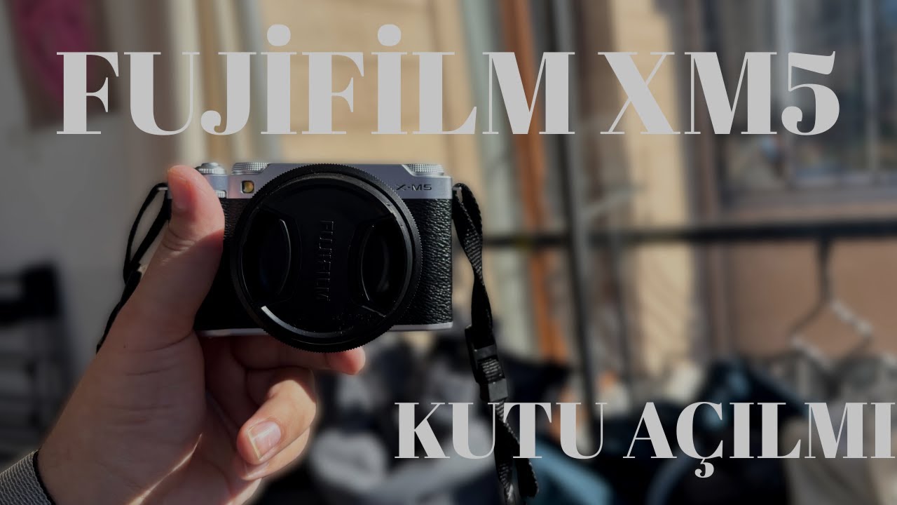 FUJIFILM X-M5 Kutu Açılımı ve İlk İzlenim! 📸 Bu Kamera Ciddi Güçlü!