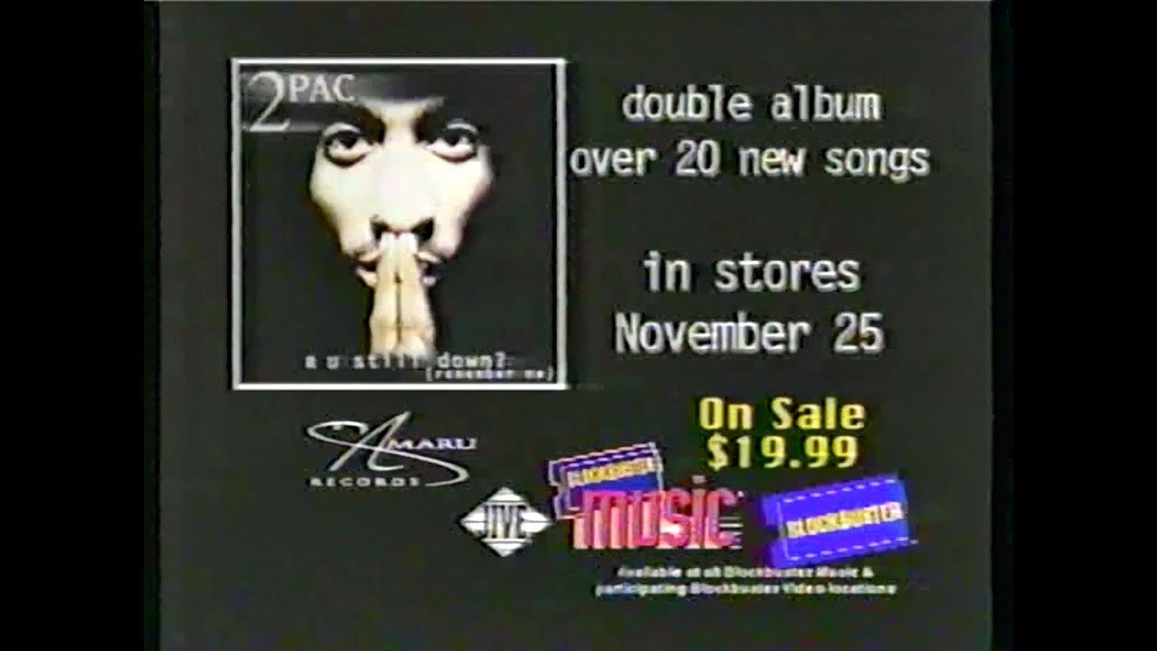 2pac R U Still Down? Album Commercial