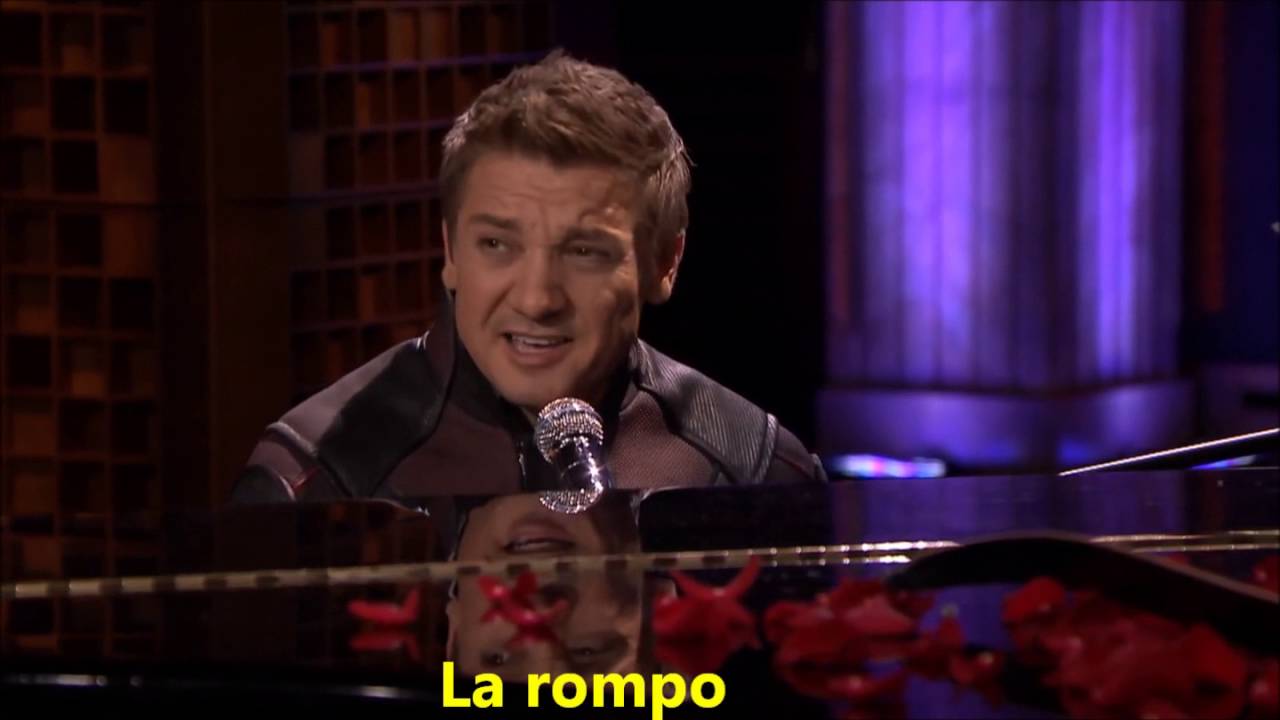 Ojo de Halc&oacute;n cantando - los vengadores -Hawkeye. Subtitulado al espa&ntilde;ol
