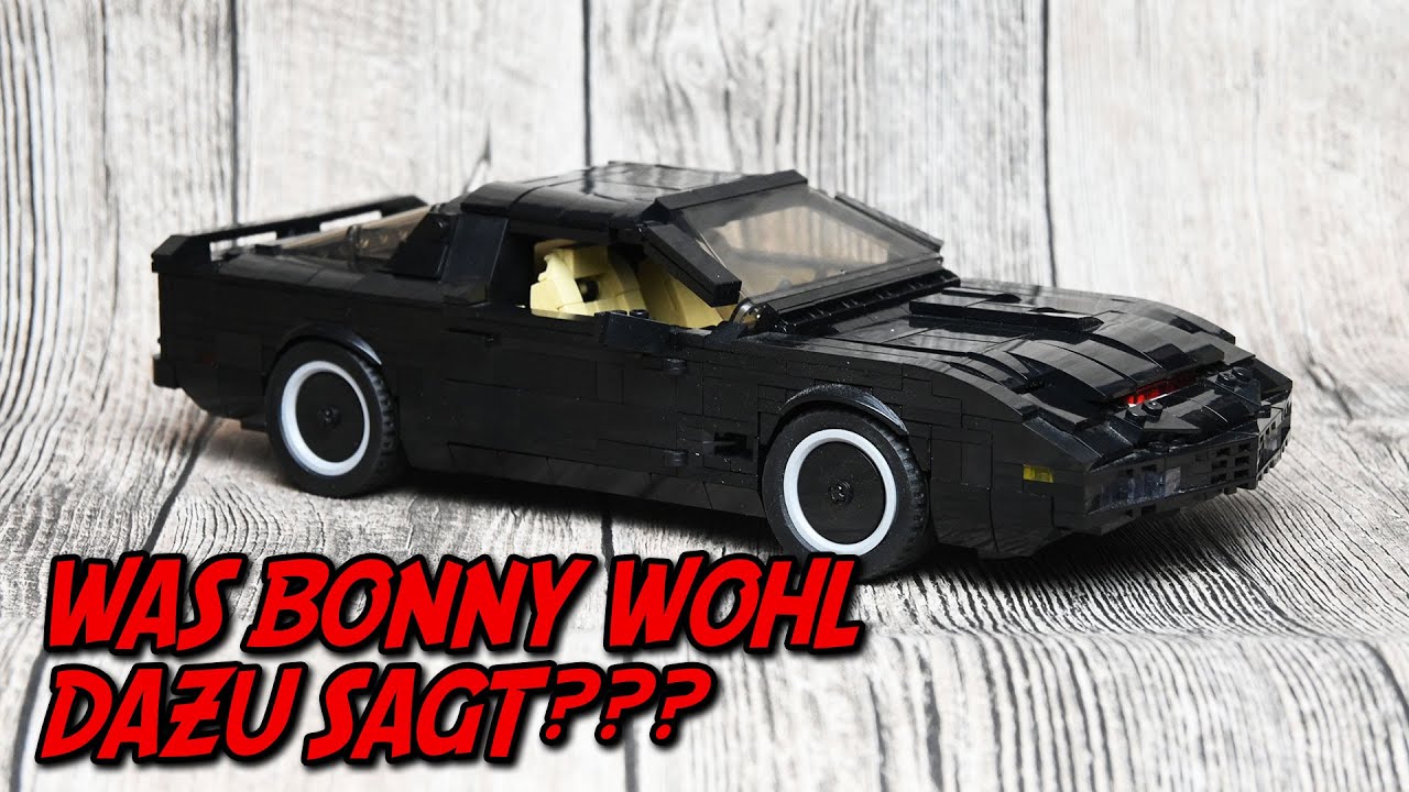 Ob Michael Knight hier eingestiegen wäre? - BlueBrixx 102913 Schwarzes Heldenfahrzeug