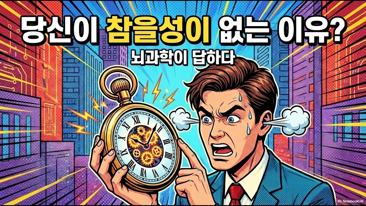 참을성이 없는 진짜 이유: 당신의 뇌는 기다림을 '손실'로 계산합니다