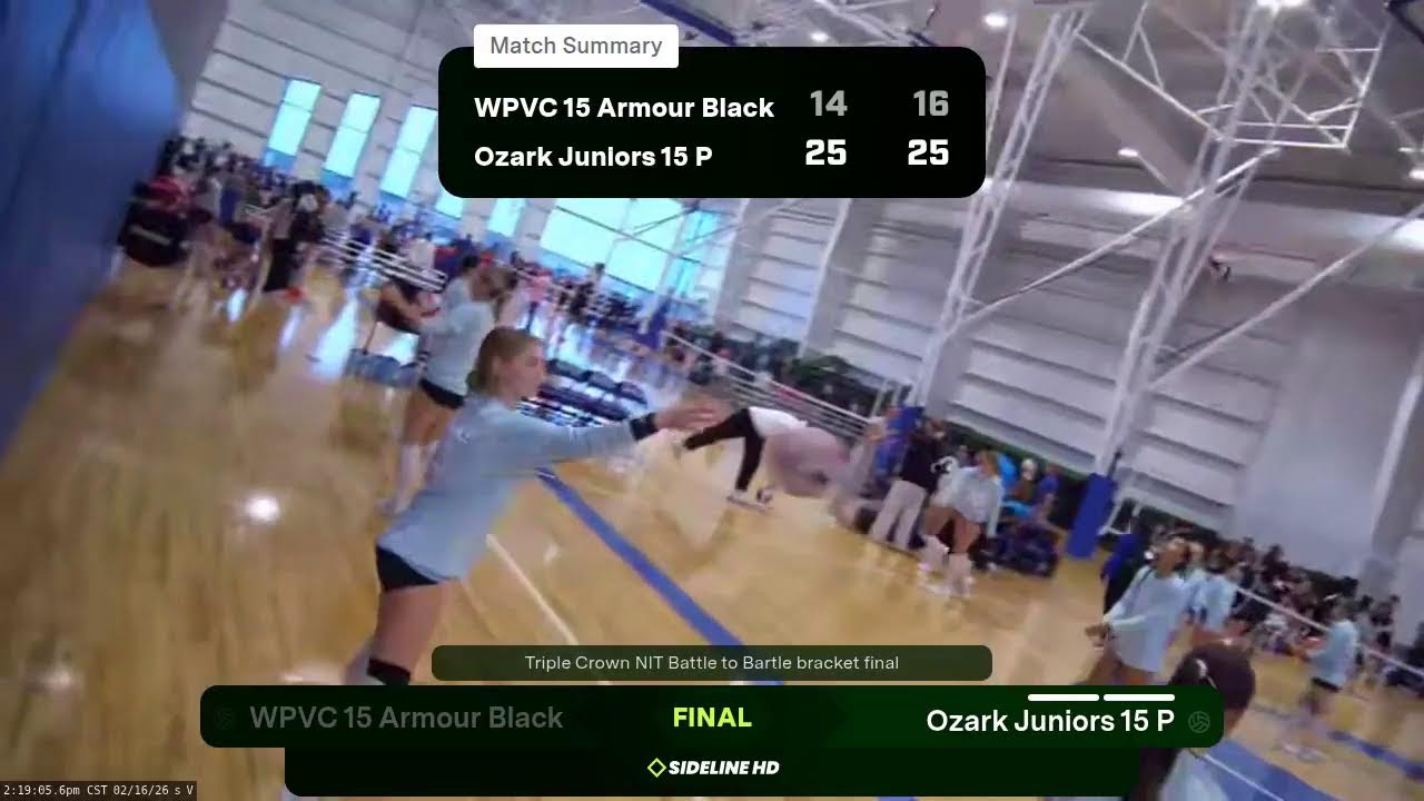 Ozark Juniors 15 P vs. WPVC 15 Armour Black (2026.02.16)