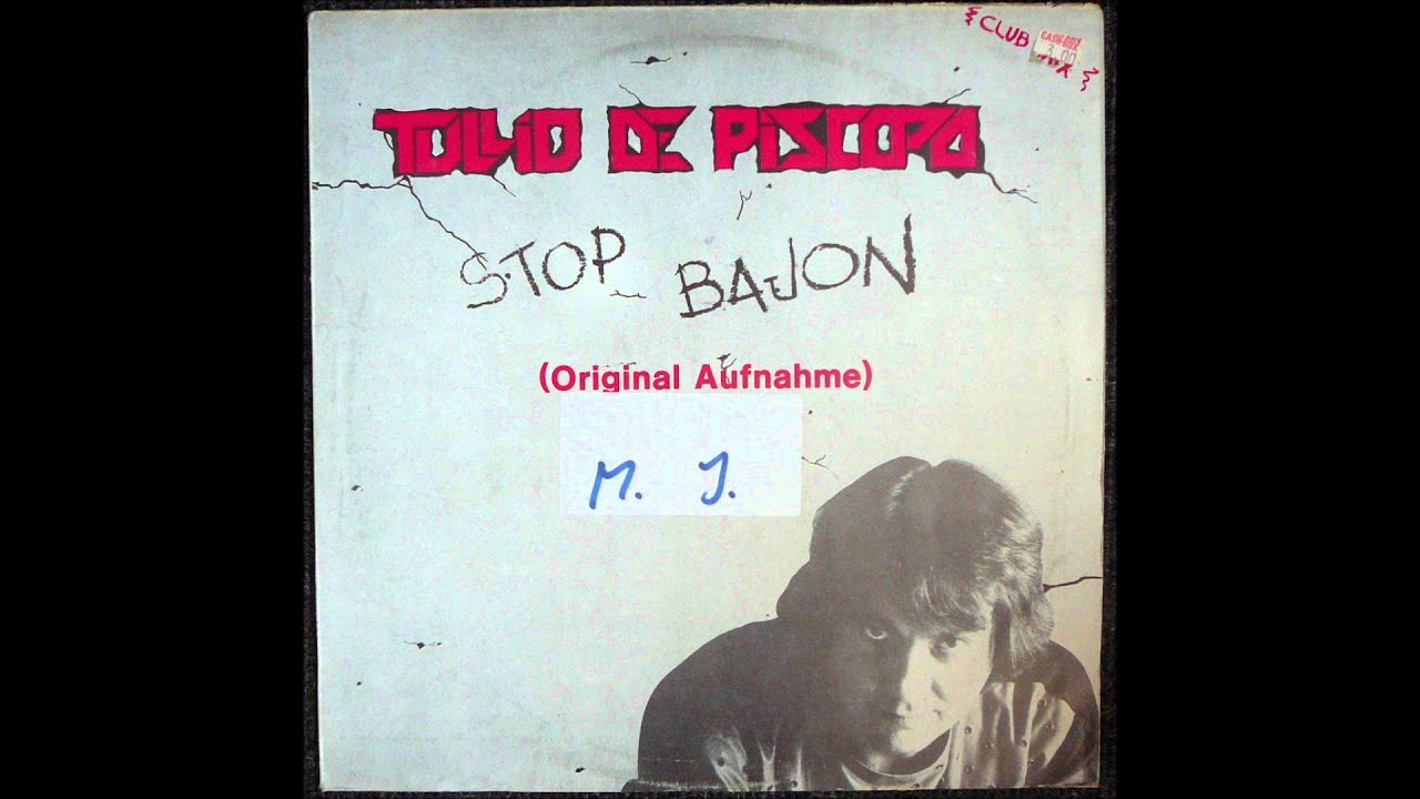 Tulio De Piscopo - Stop Bajon Original 12 inch Version 1984