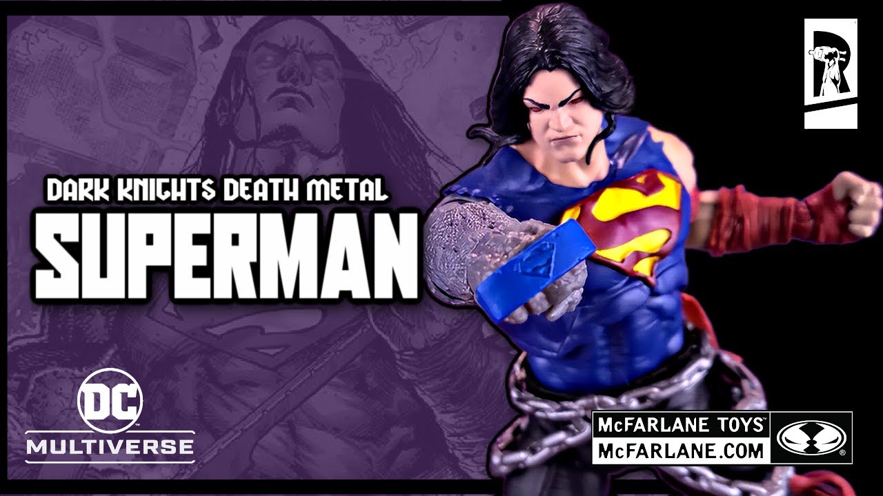 McFarlane Toys DC Multiverse Dark Father Wave Dark Knights Death Metal Superman Figure Review