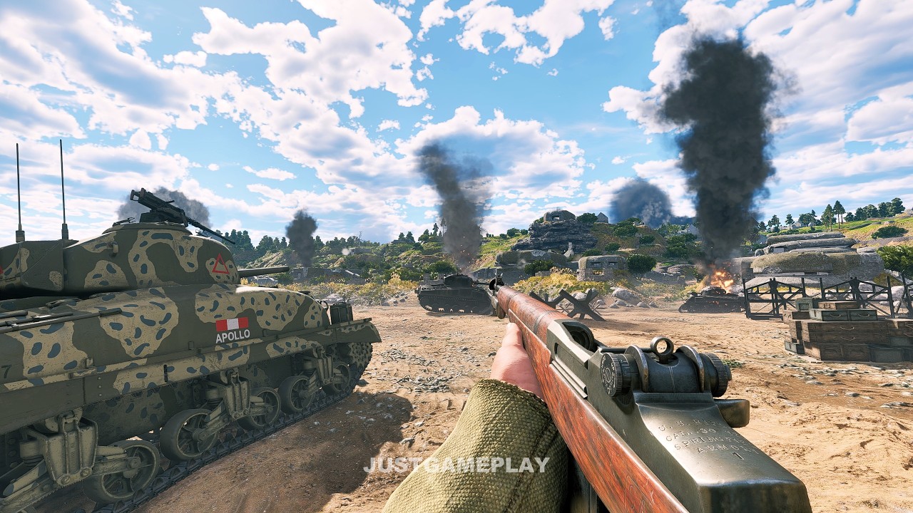 Enlisted: USA - Invasion of Normandy - BR 5 Gameplay | Update Rzhev