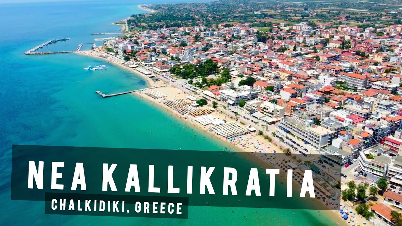 Nea Kallikratia by drone, Chalkidiki | GREECE 🇬🇷