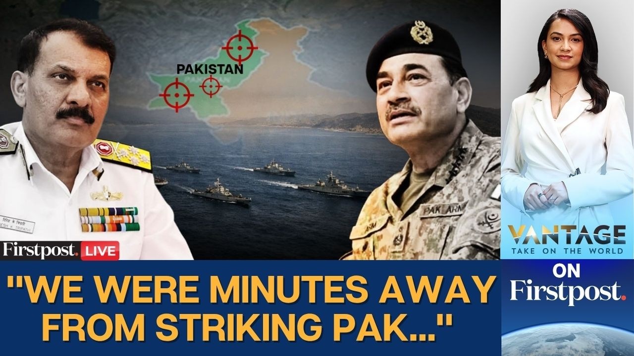 LIVE| Indian Navy Chief Claims, 