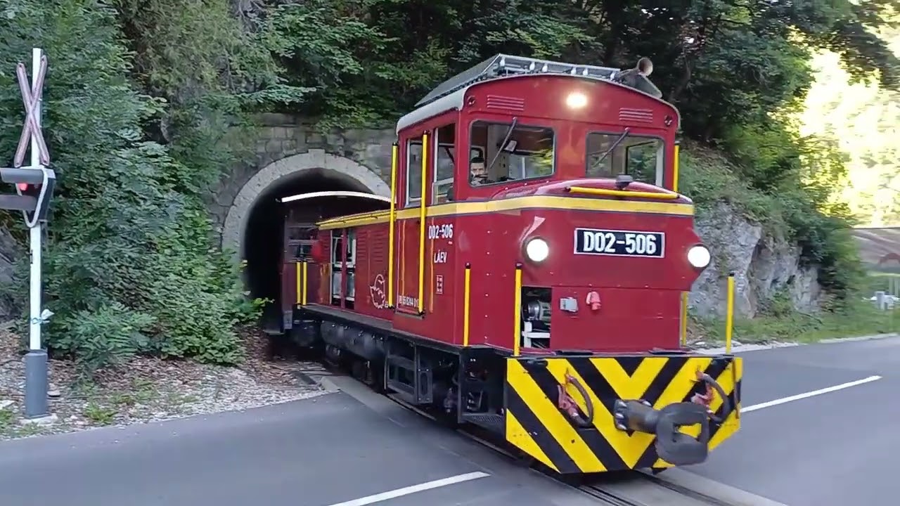 Lillafüred Állami Erdei Vasút -Lillafüred Forest Railway in July 2024.