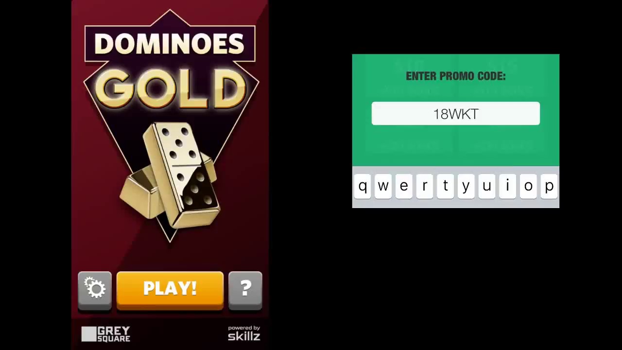 Промо код для игры Dominoes Gold от Skillz