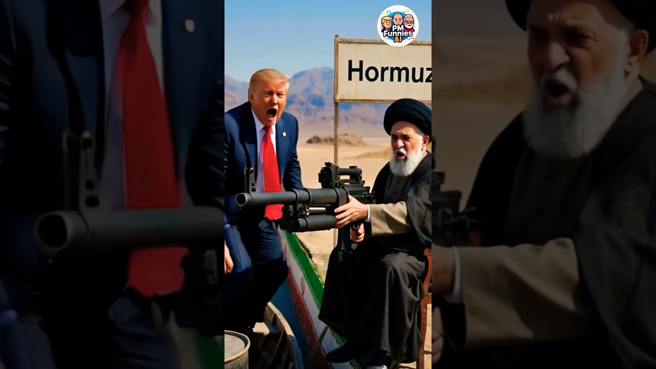 Khamenei Blocks Hormuz Oil Route?! 🛢️😱 | Global Oil Chaos | Funny AI Parody #Shorts#Khamenei#Iran