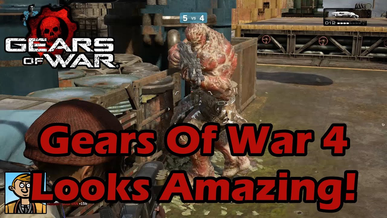Gears Of War 4 Looks Amazing! - GoW 4 Discussion (With Beta Gameplay)