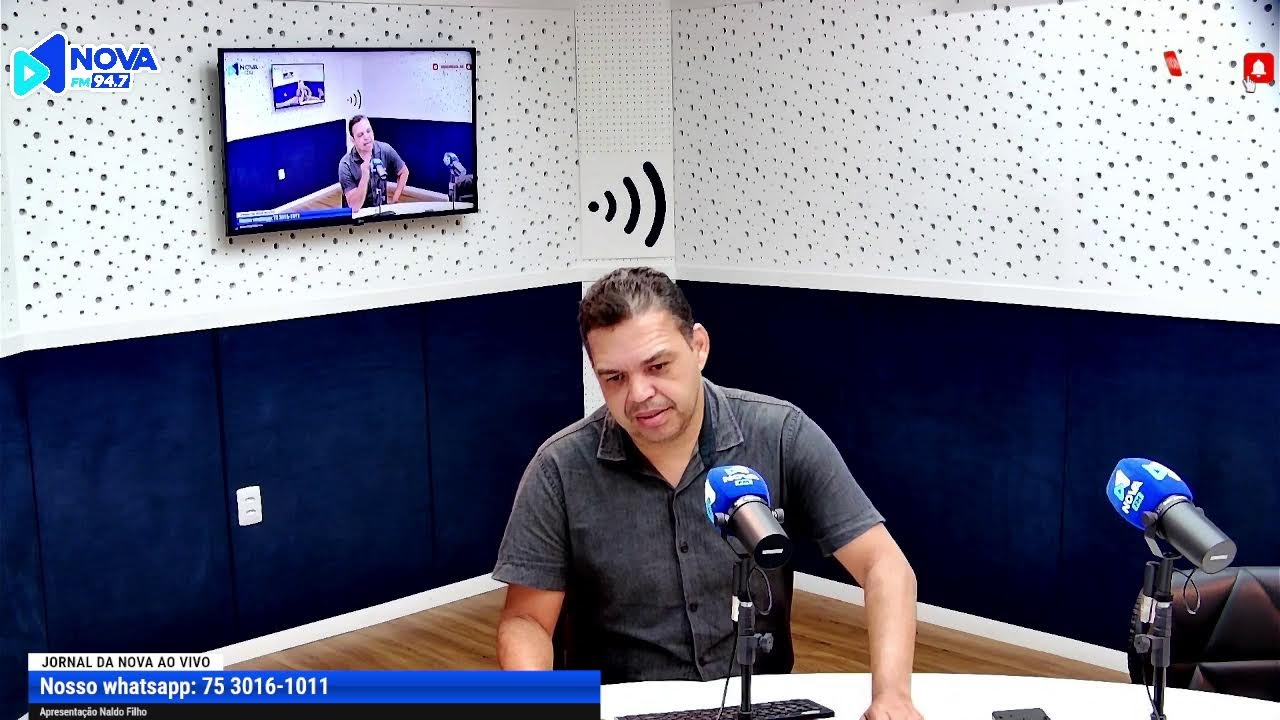 [AO VIVO] - JORNAL DA NOVA  (17/03/2026) APRESENTAÇÃO- NALDO FILHO