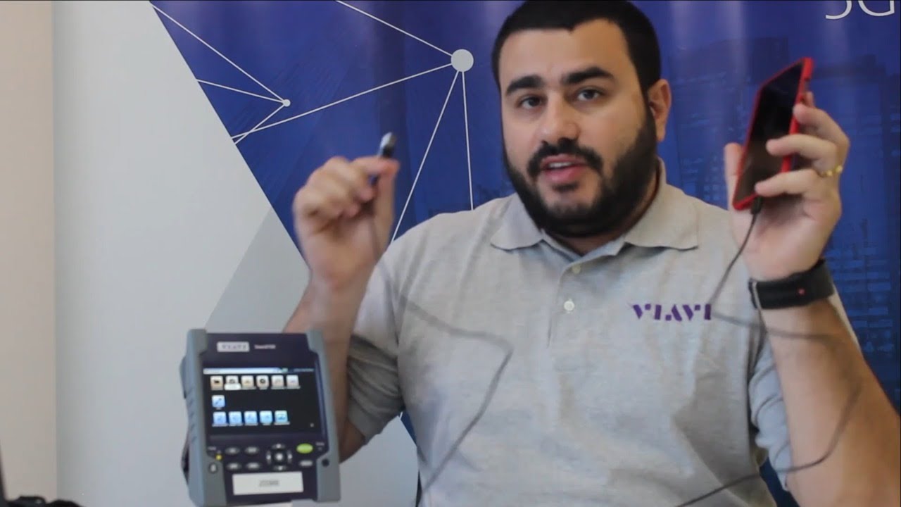 VIAVI SmartOTDR: Conectado à internet