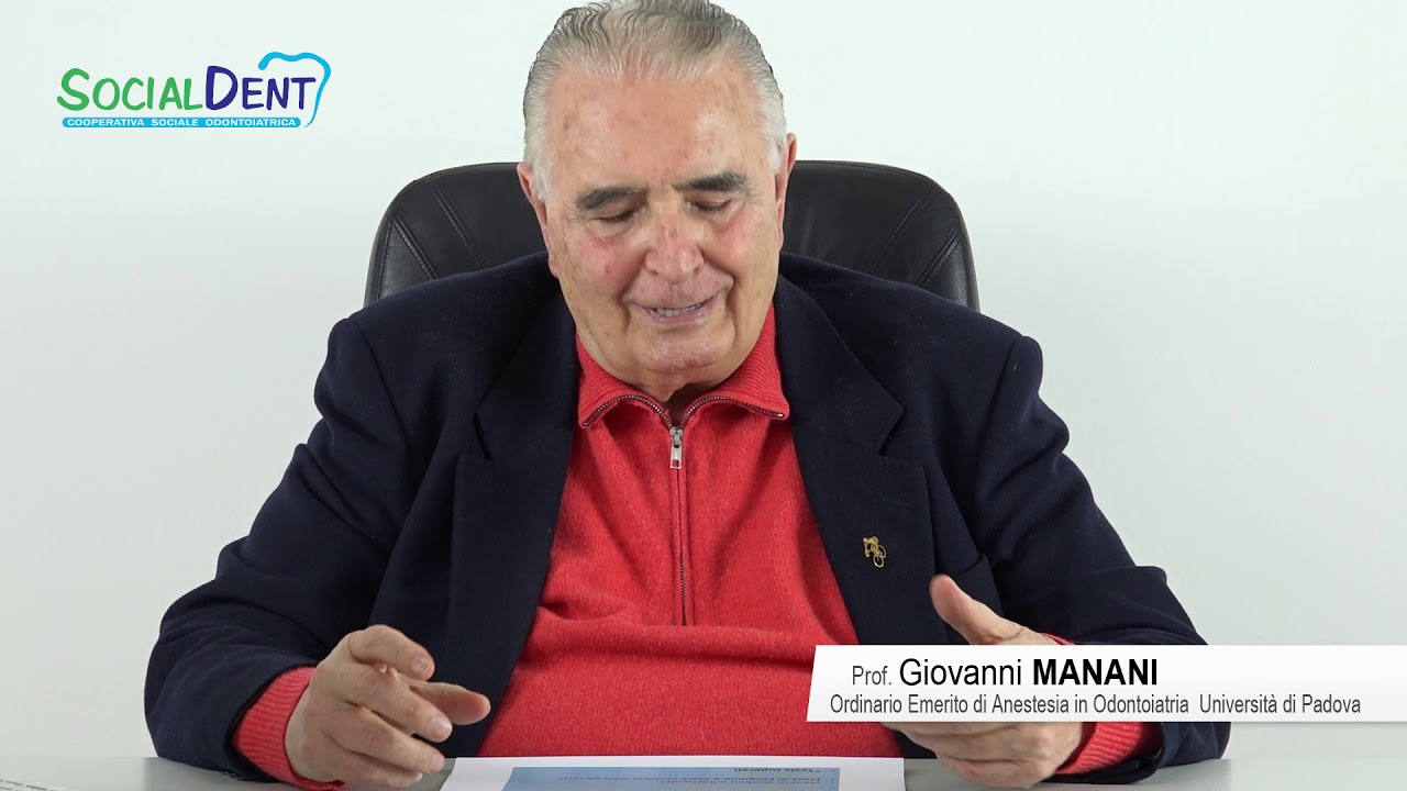 SEDAZIONE COSCIENTE - VALUTAZIONE DELL&rsquo;ANSIA  - Prof. Giovanni Manani