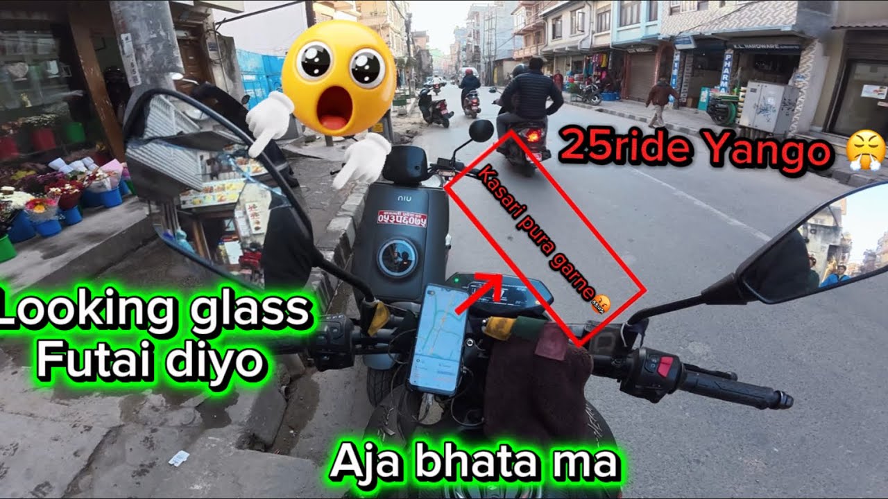 Aja purai Ghata ma kasari kam garne hola 25 ride le dubayo 😡 Yango hoina alu ho yo aba garo#yango 