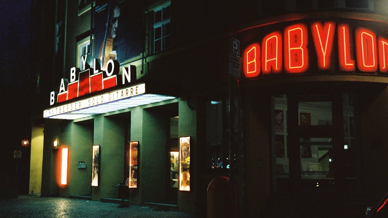 Film Photography at Night in Berlin | CineStill 800T