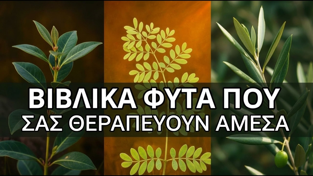15 Βιβλικά Φυτά που θα σας Θεραπεύσουν Αμέσως