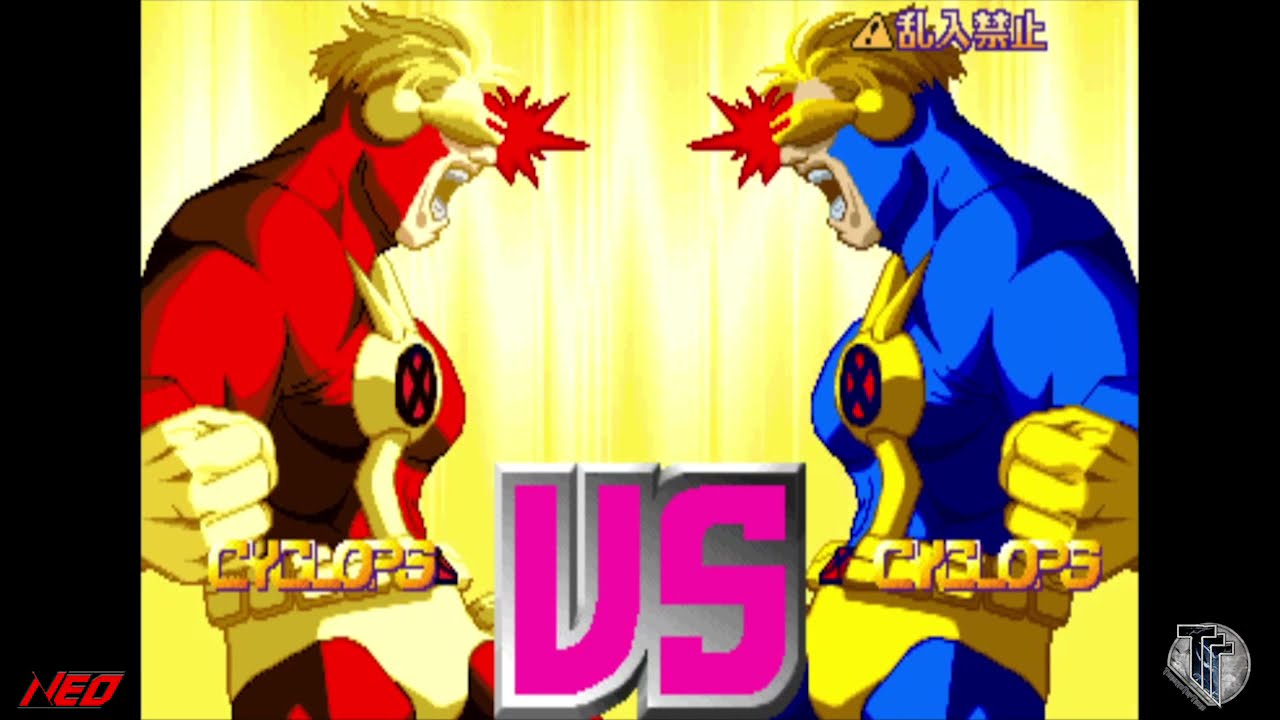 X-Men vs Street Fighter ARCADE MODE RUN: Cyclops ONLY (You'll see what I mean lol)