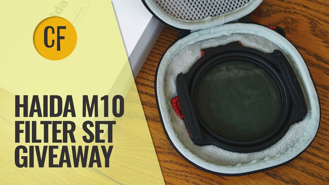 Giving away two Haida M10 filter systems!