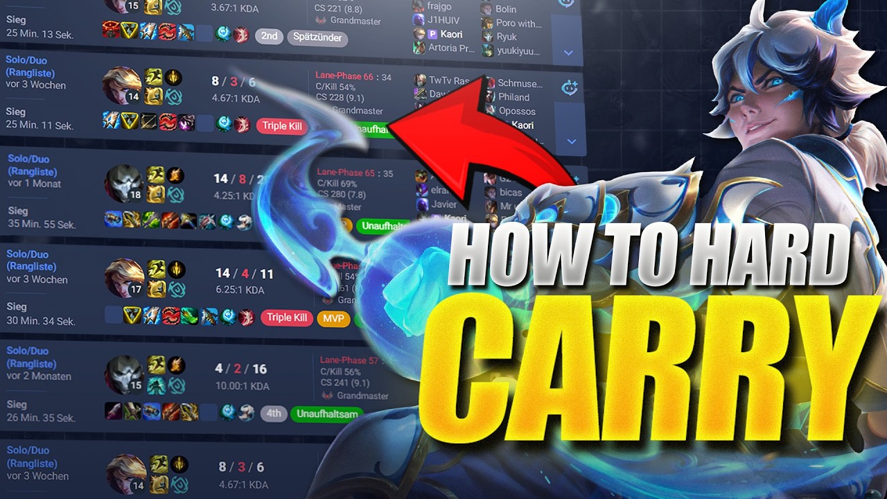 ПРАВИЛЬНЫЙ СПОСОБ КЕРРИТЬ НА ADC | Гайд по League of Legends