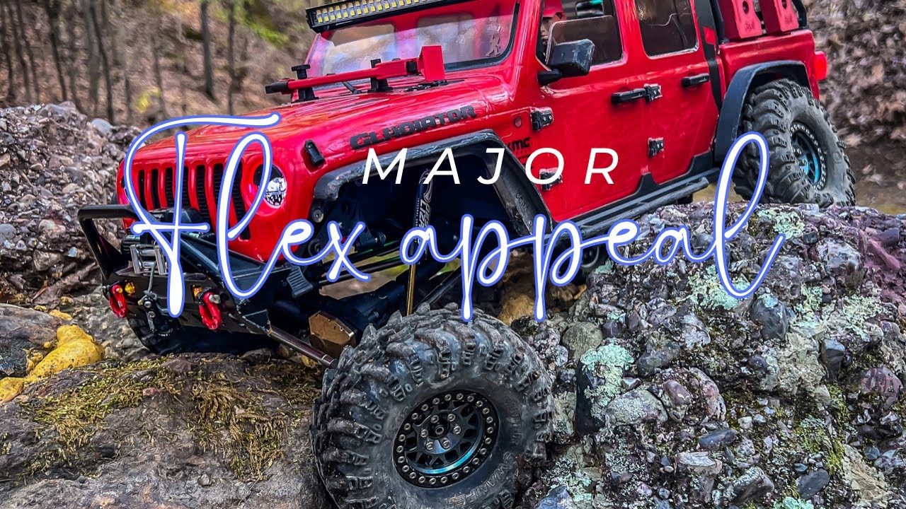 Axial Scx10iii Gladiator. Let's test out these Yeah racing Desert Lizard shocks!
