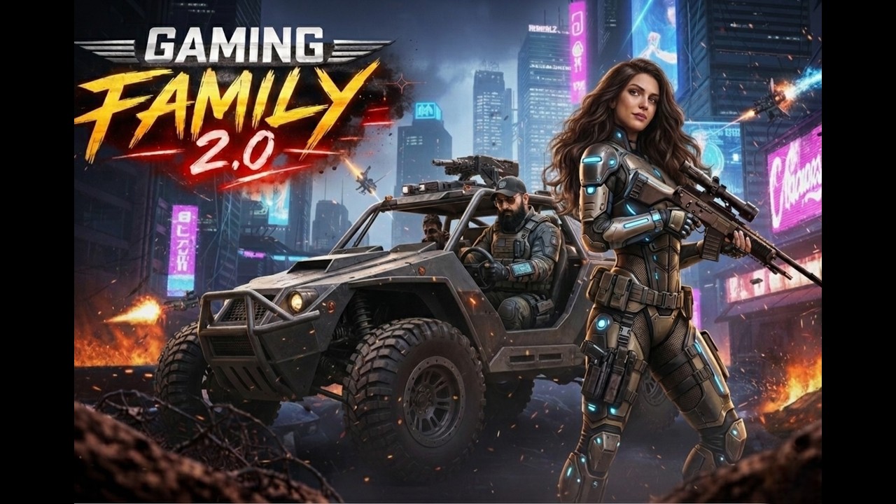 Gaming Family is Live | BGM Rank Push |....(Malayalam funny gameplay)