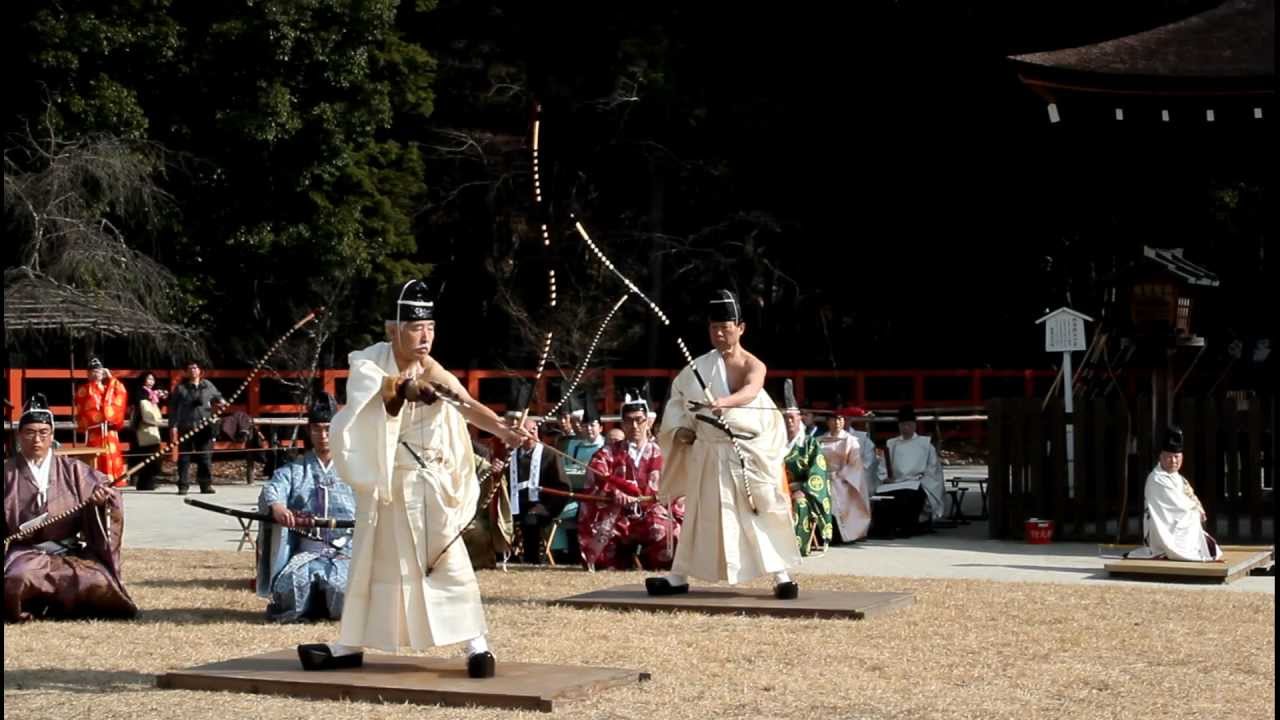 Samurai Archery Ceremony: Musha Jinji 2013. Kyoto, Japan 【HD】
