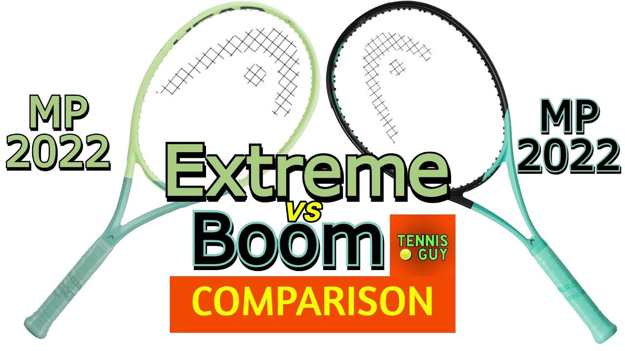 HEAD EXTREME MP 2022 vs. HEAD BOOM MP 2022 🎾Tennis Racket Comparison