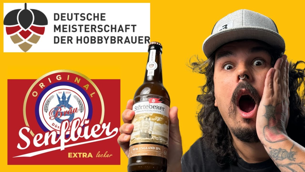 Biersommelier probiert SENFBIER - Kreativwettbewerb deutsche Meisterschaft der Hobbybrauer